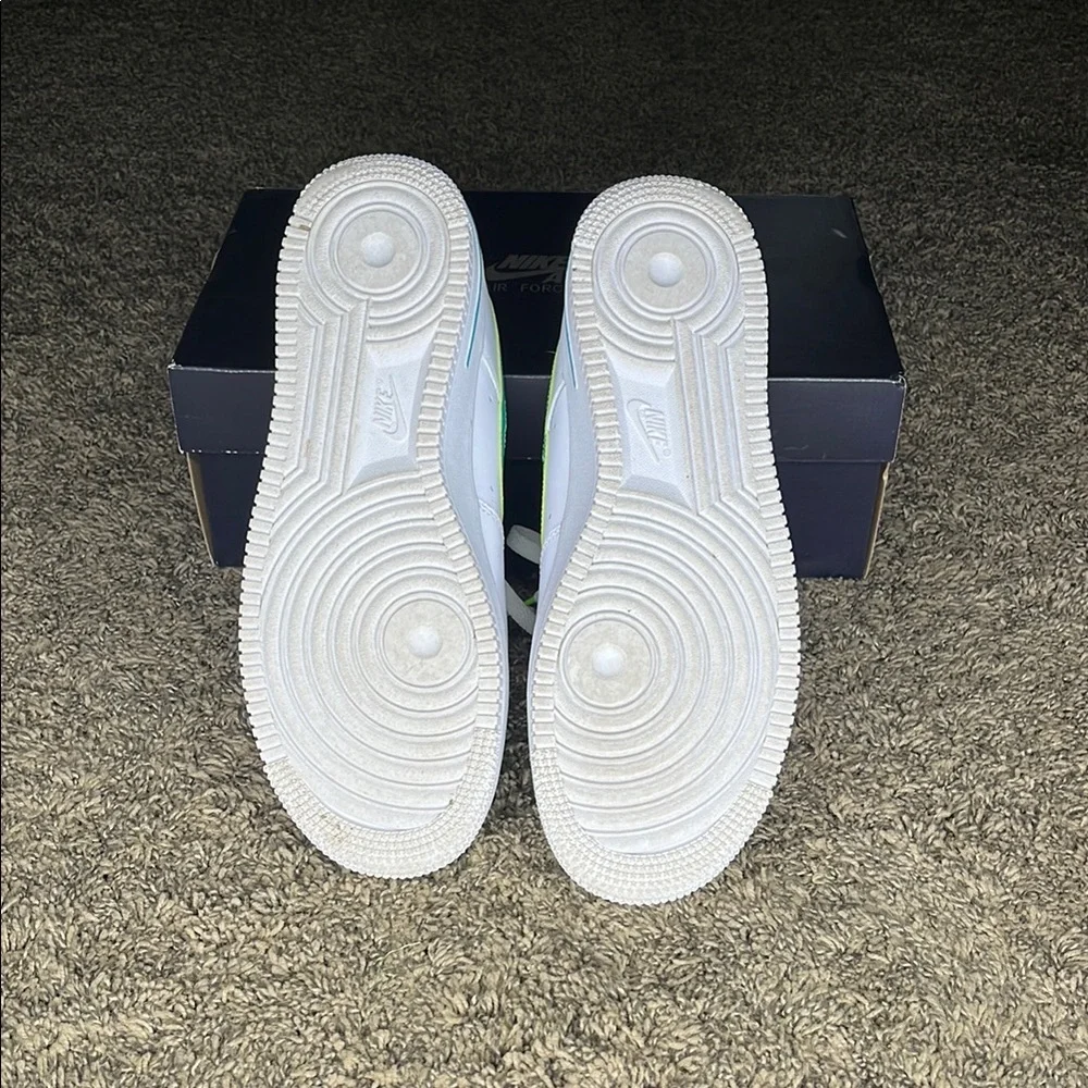 Nike Air Force 1 ‘Aquamarine’ – Men’s Size 8.5 - Picture 3 of 4